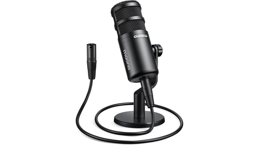 podcast microphone with voice isolation