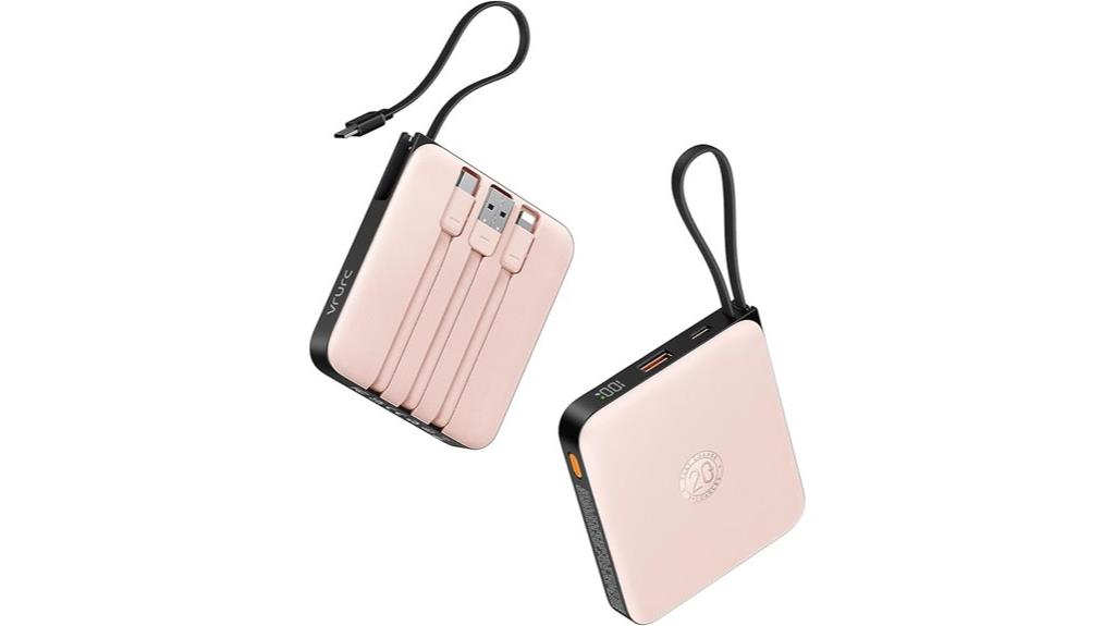 portable 10000mah fast charger