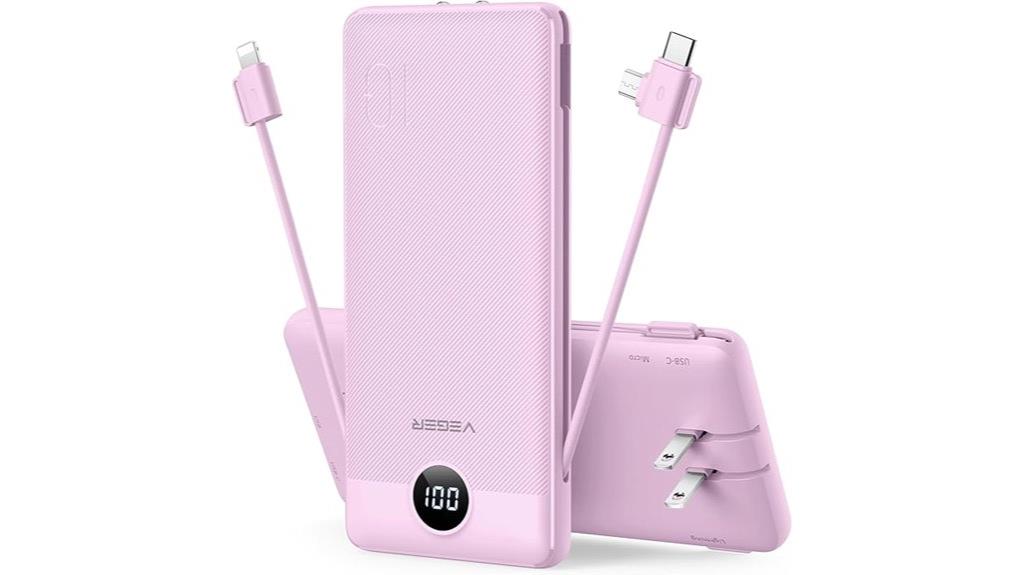 portable 10000mah usb charger