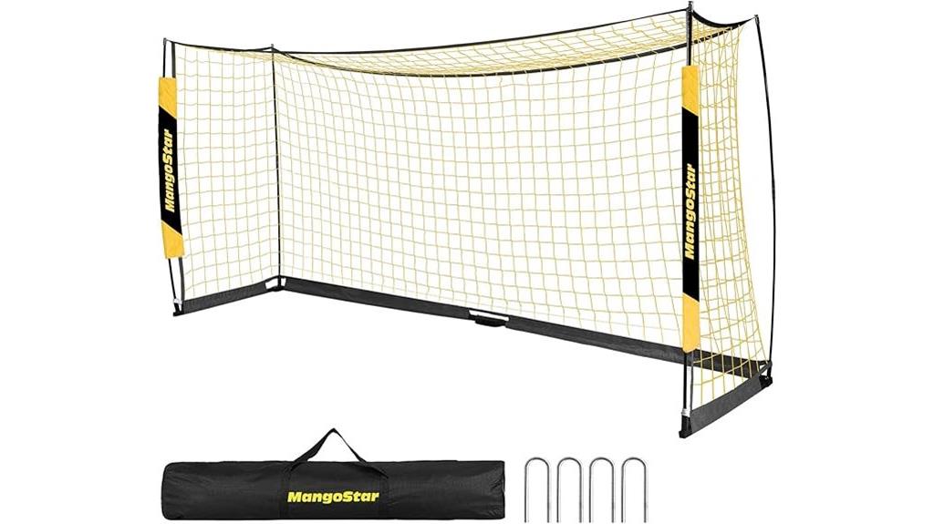 portable 12x6 soccer goal
