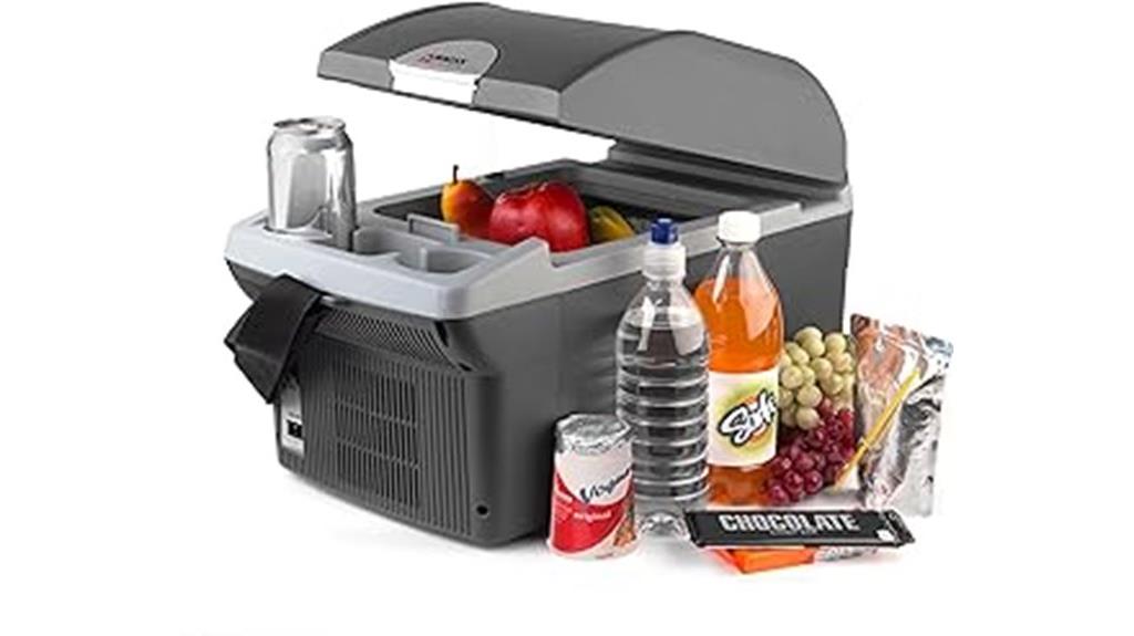 portable 14l thermoelectric cooler
