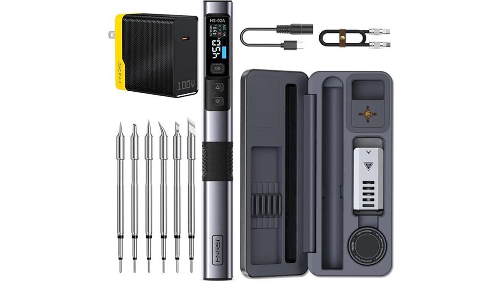 portable corded soldering kit