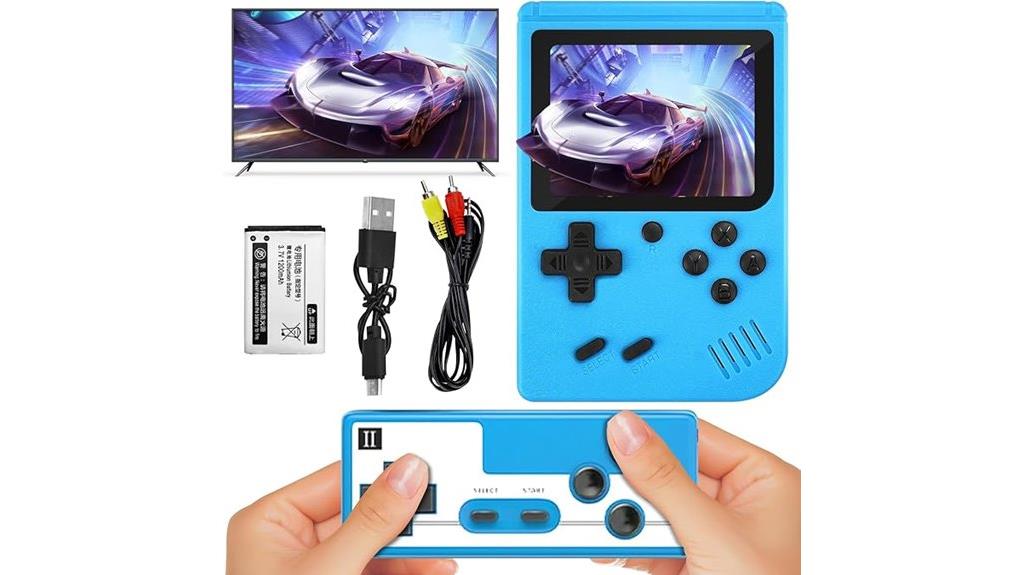 portable gaming with tv support