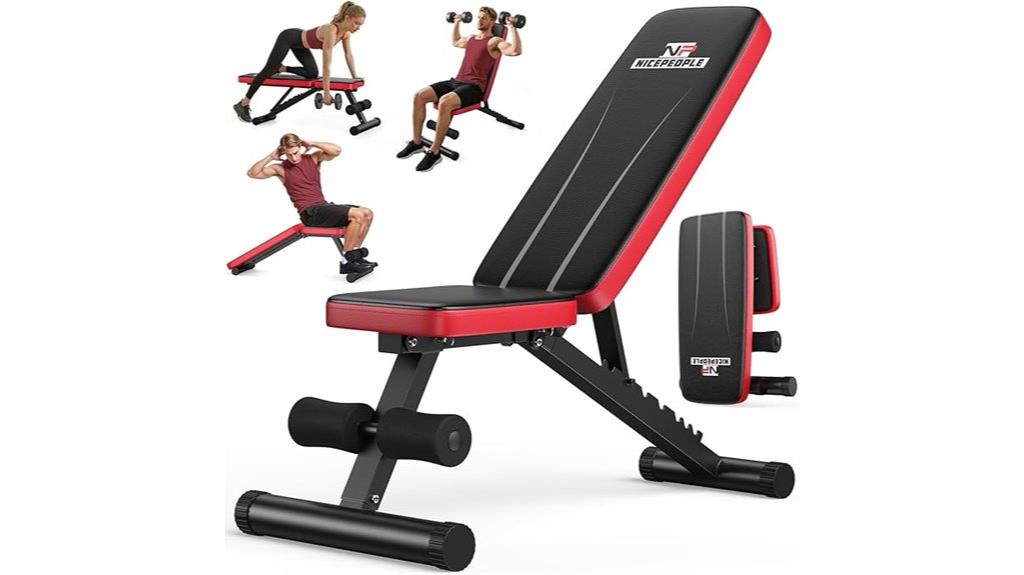 portable home gym bench