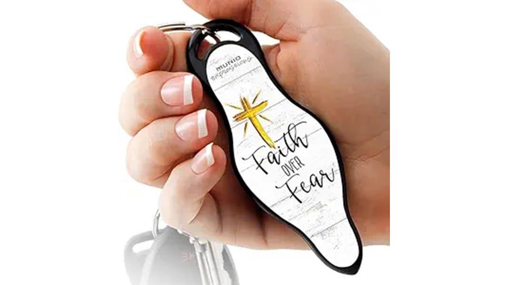 portable safety self defense keychain