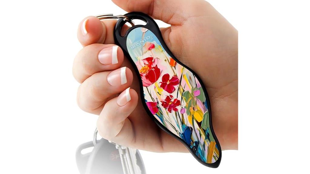 portable self defense keychain
