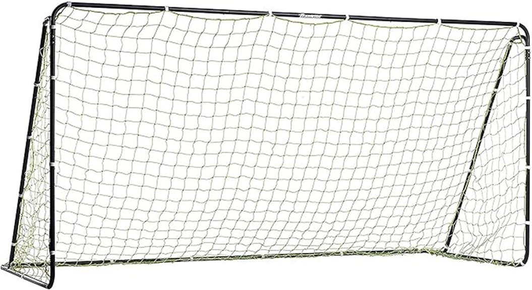 portable steel soccer goals
