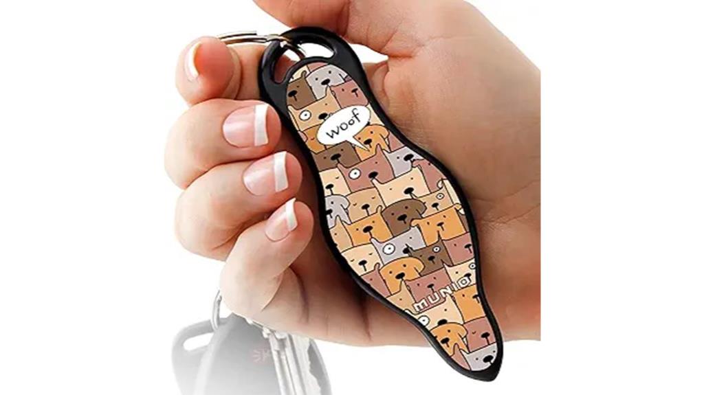 portable tsa approved safety keychain