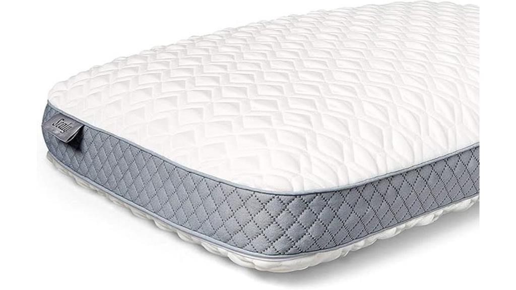 pressure relief molded pillow