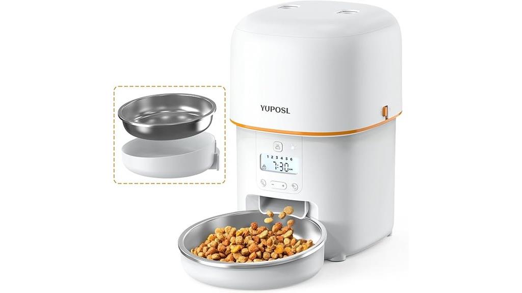 programmable pet food dispenser
