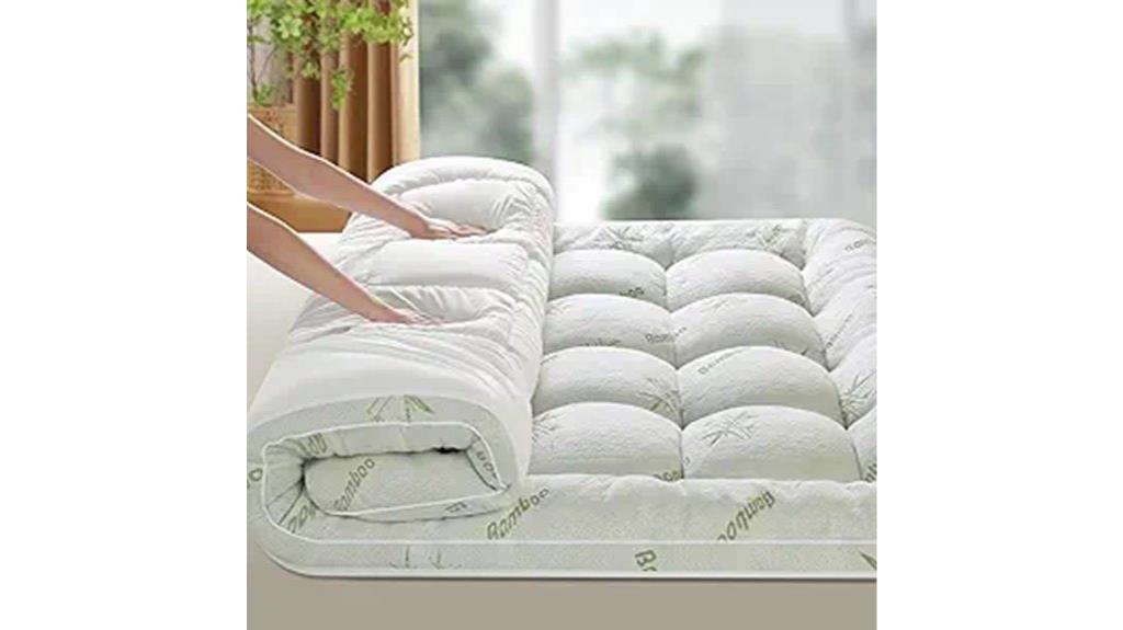 queen size bamboo topper