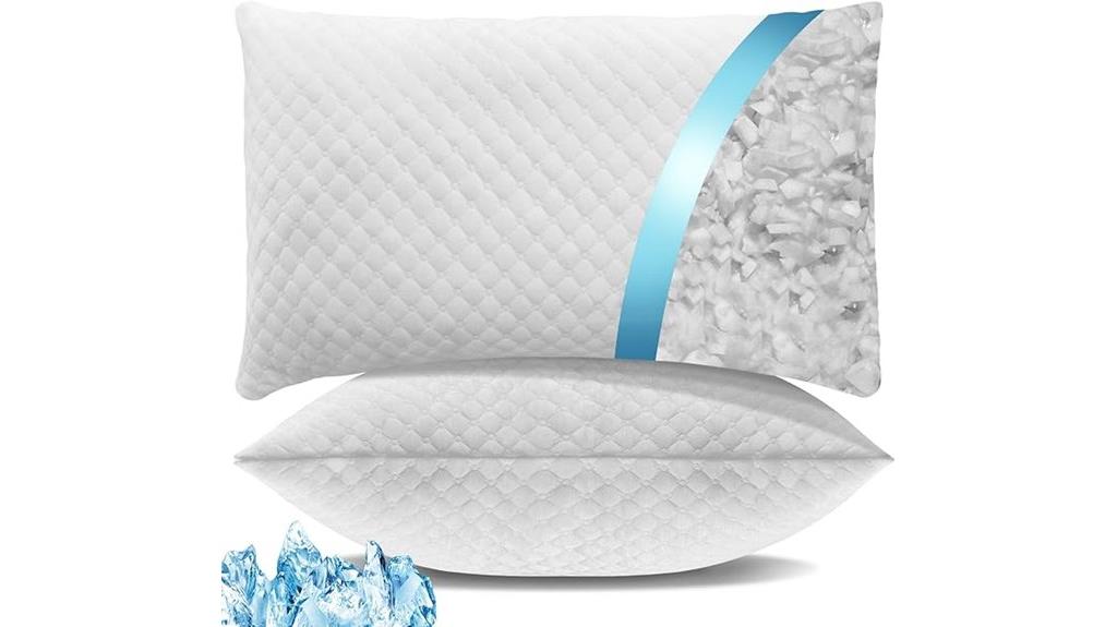 queen size shredded memory foam