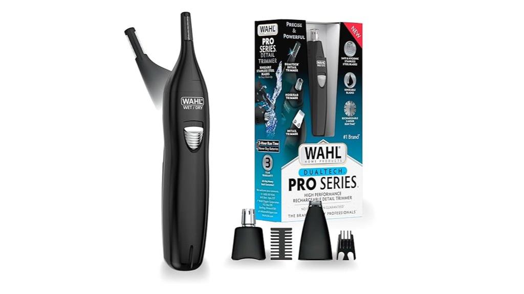 rechargeable grooming trimmer kit