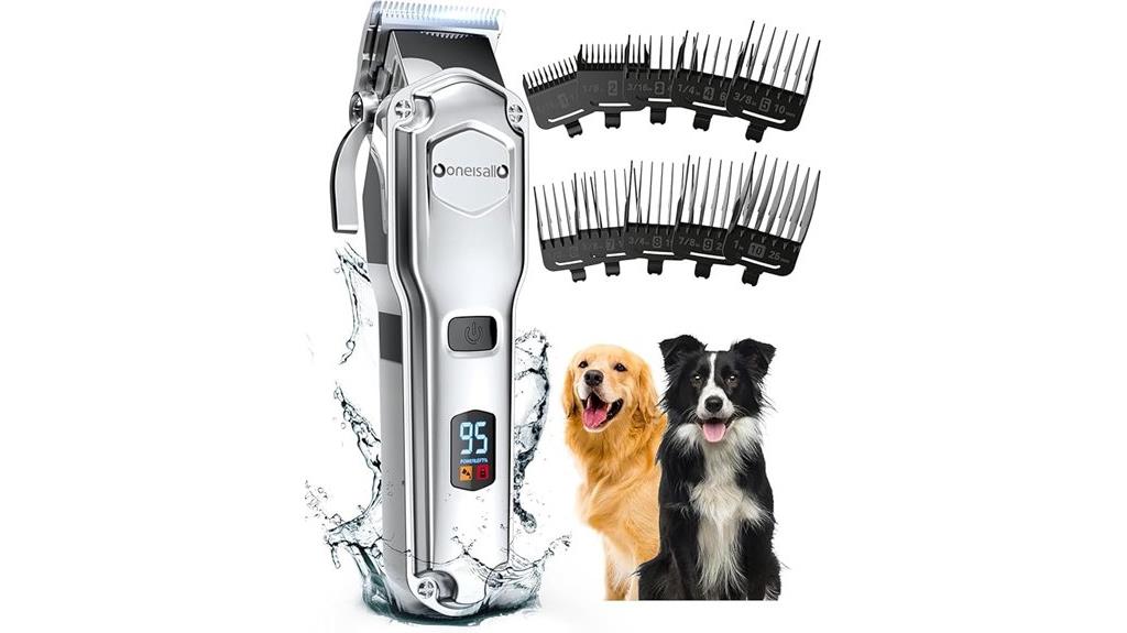 rechargeable waterproof quiet clippers
