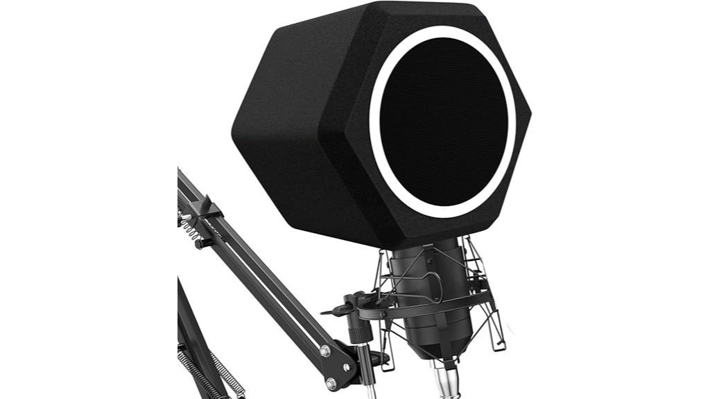 recording studio microphone shield