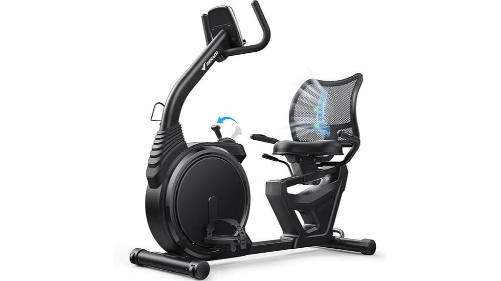 recumbent home exercise bike