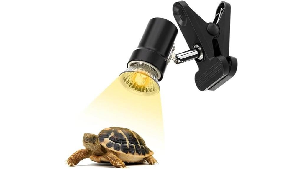 reptile heat lamp set