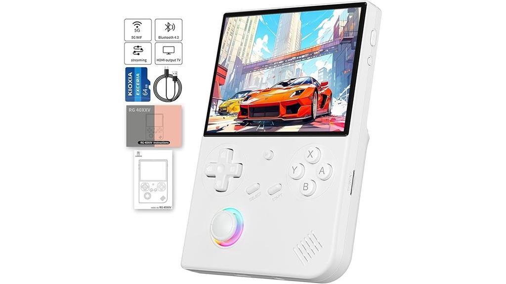 retro handheld gaming device