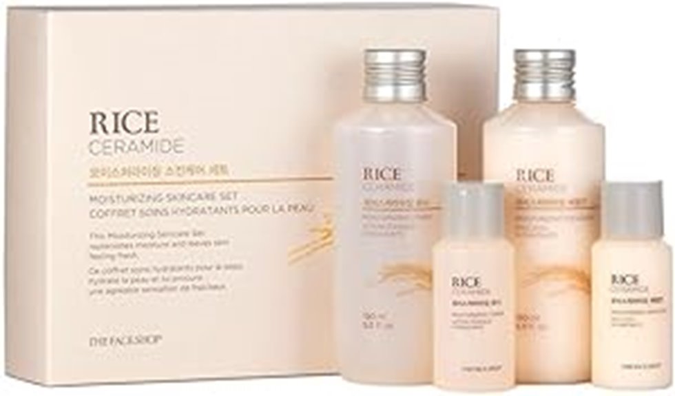 rice ceramide moisturizer set