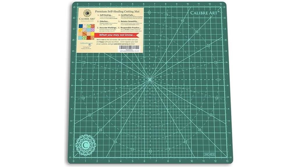 rotating 14x14 self healing mat