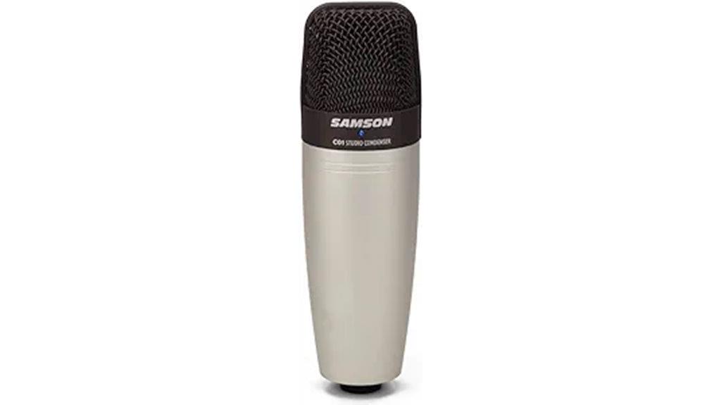 samson c01 microphone specifications