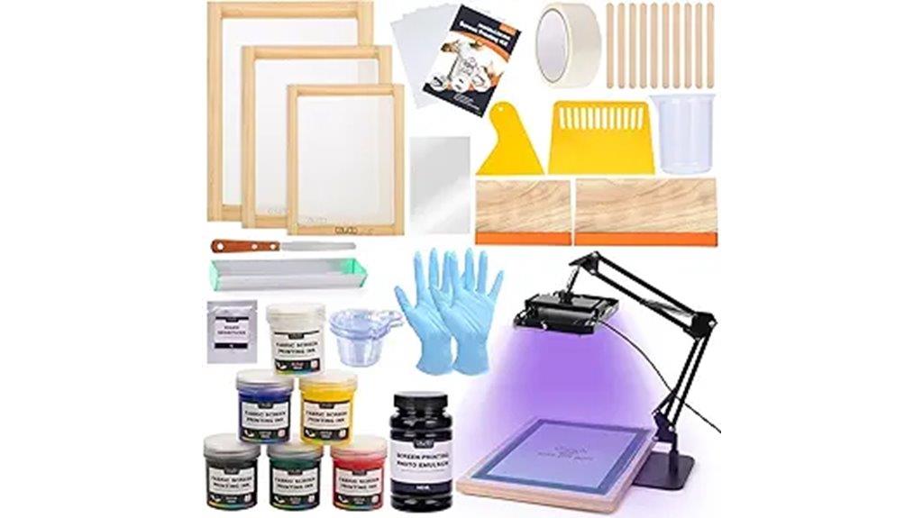 screen printing kit supplies