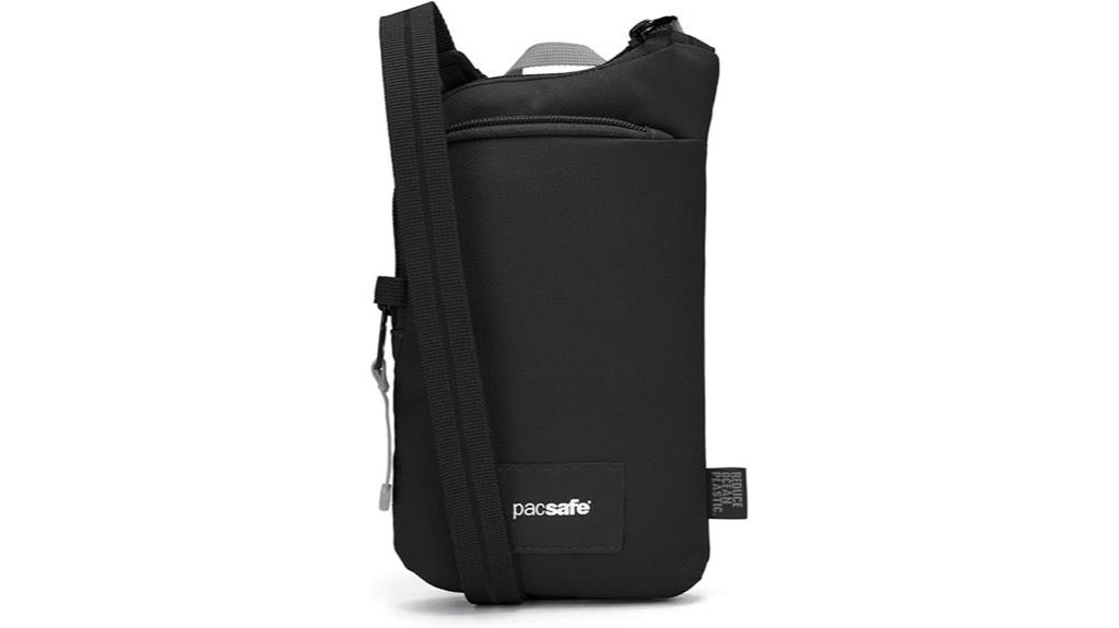 secure anti theft crossbody
