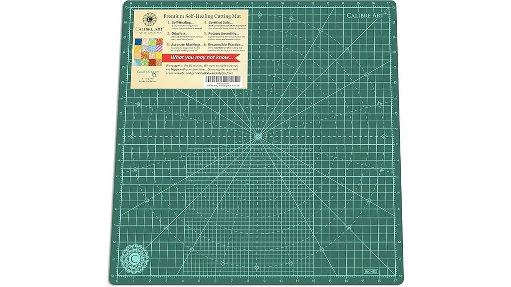 self healing rotating mat