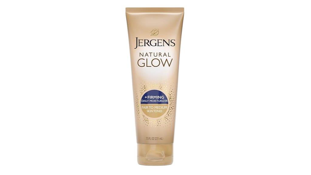 self tanning firming body lotion