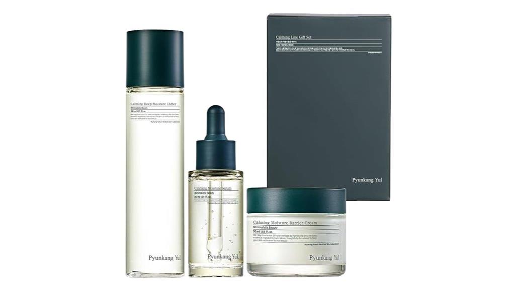 sensitive skin calming gift set