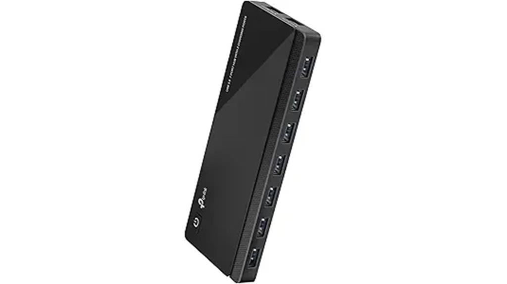 seven usb ports
