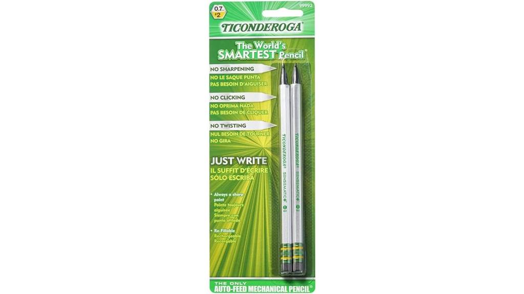silver ticonderoga pencils