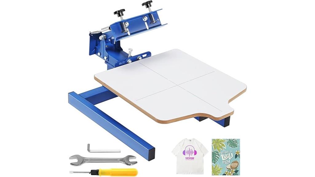 single color screen printer