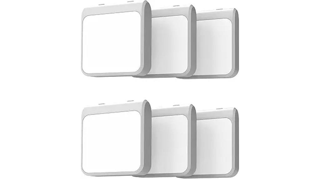 six pack plug in night lights