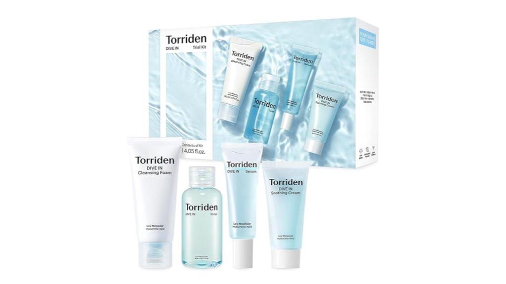 skincare trial kit