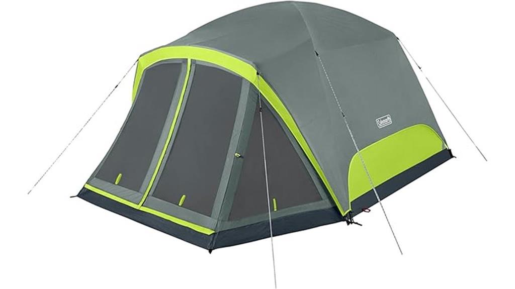 skydome tent with porch