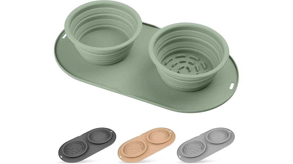 small dog travel bowls