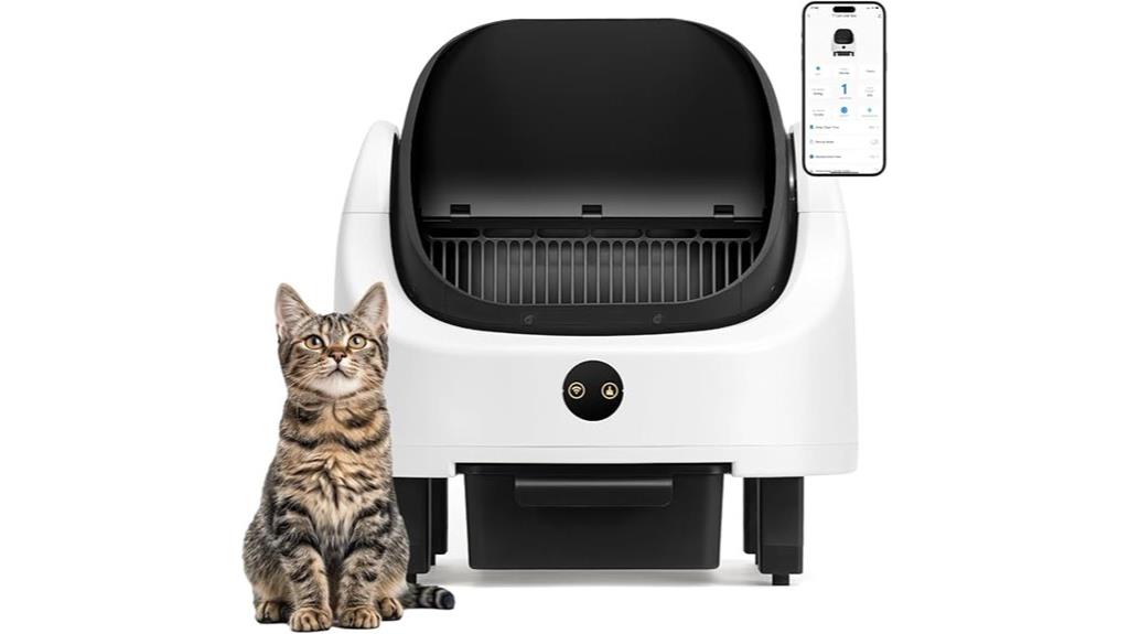 smart automated cat litterbox