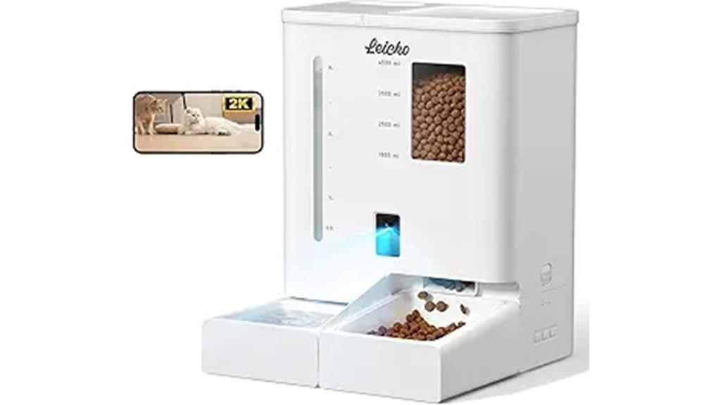 smart camera enabled feeder