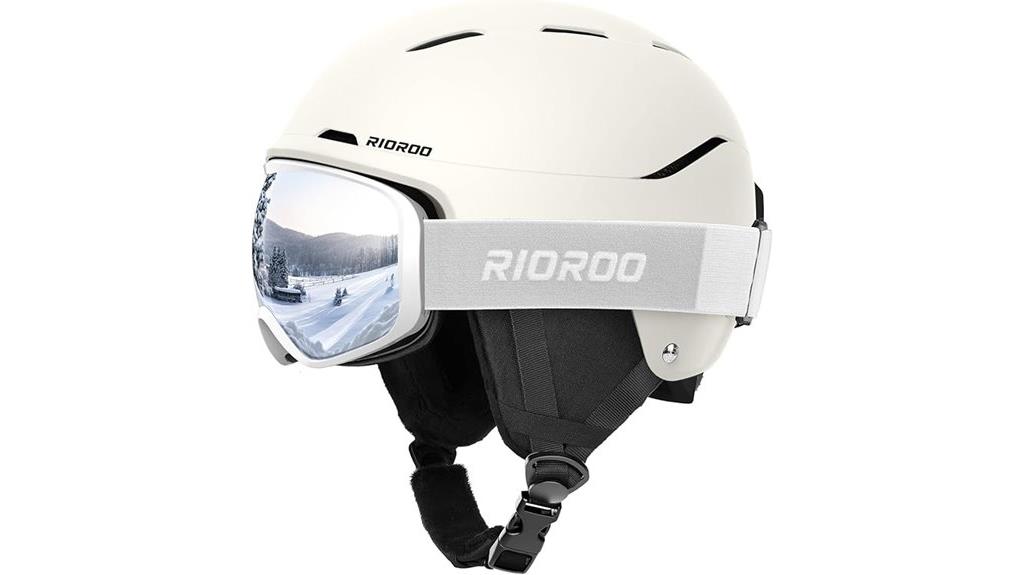snowboard ski helmet goggles
