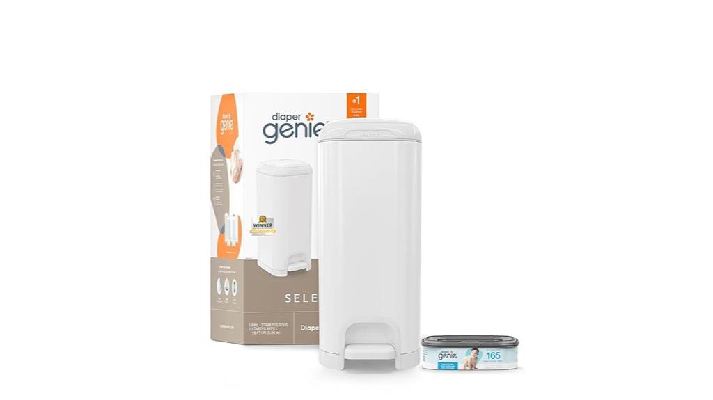 stainless steel diaper pail
