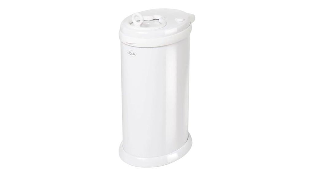 steel diaper pail odor lock