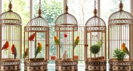 stylish and safe bird cages
