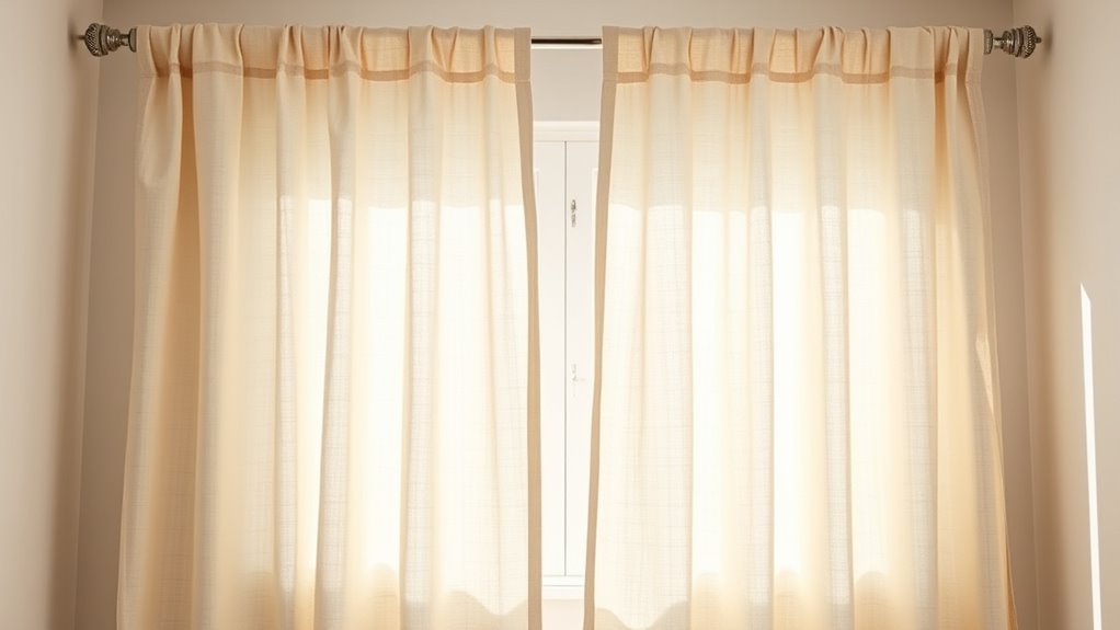stylish blackout linen curtains