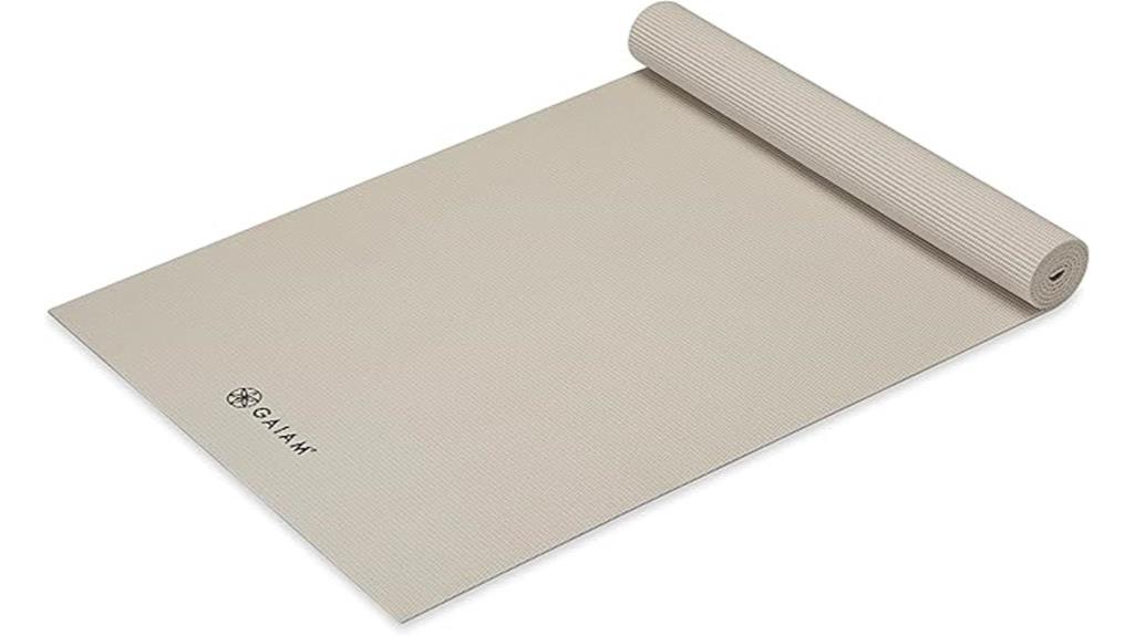 thick non slip yoga mat