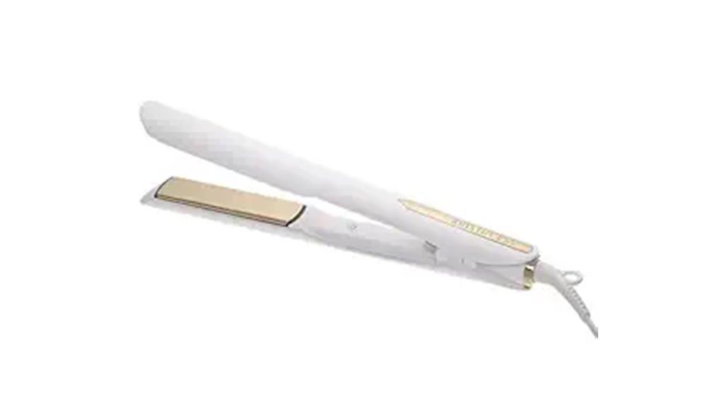 titanium hair straightener and curler