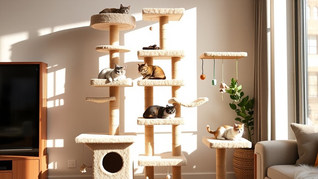 top cat tree designs