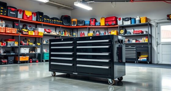 top garage tool storage