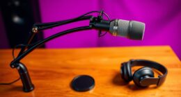 top microphone boom arms