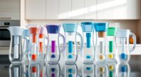 top water filter pitchers